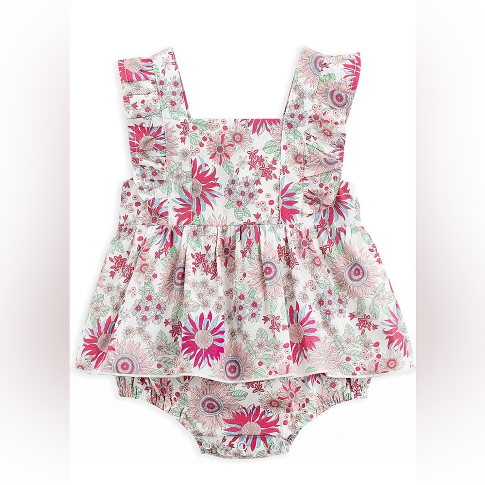 Baby Girl Romper Bubble